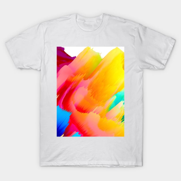 Abstract Art 3 T-Shirt by Visualsofmh